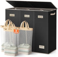 SOLEDI 200L 3-Section Laundry Hamper by SOLEDI