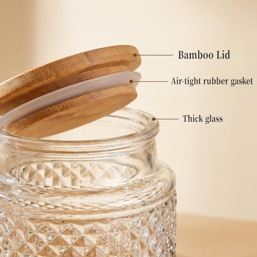 60 FL OZ/0.5 Gal Vintage Glass Storage Jar - Image 3