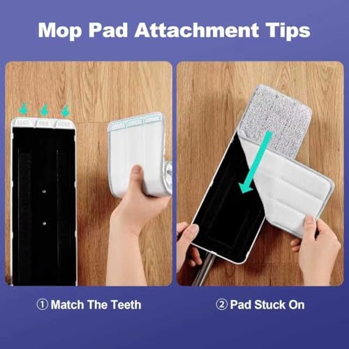 BOSHENG Mop and Bucket Set, Flat Mops - Image 6