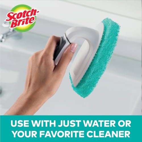 Scotch-Brite Non-Scratch Tub & Tile Scrubber Refill Pads - Image 4