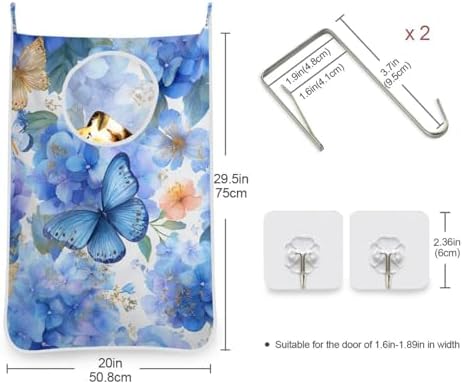 Door Hanging Laundry Hamper Bag - Image 3