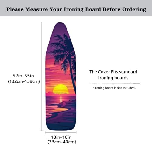 Sunset Palm Ironing Board Cover - Image 5