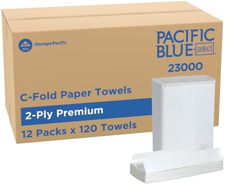 Pacific Blue Select by Georgia-Pacific PRO C-Fold Premium 2-Ply Paper Towels by Georgia-Pacific