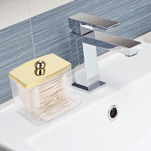 Tbestmax 10oz Qtip Holder Dispenser L Size Bathroom Container - Image 7