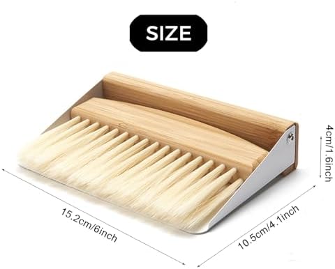 1 Set of mini Desktop Cleaning Broom and Dustpan Set, high-end Iron Sheet - Image 7
