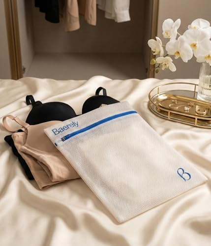 Mesh Laundry Bag for Shapewear, Bras & Delicates 12x16 in Pearl White - Image 2