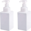 Foaming Soap Dispenser, 22oz Plastic Refillable Pump Bottle, 2 Pack, Shampoo & by UUJOLY