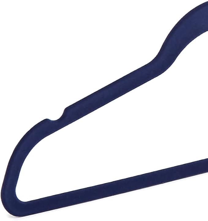 Amazon Basics Slim Velvet Non-Slip Space Saving Suit Clothes Hangers - Image 4