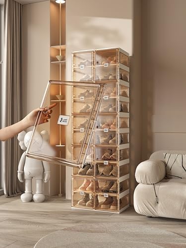ANTBOX Foldable Shoe Rack, Shoe Organizers - Image 2