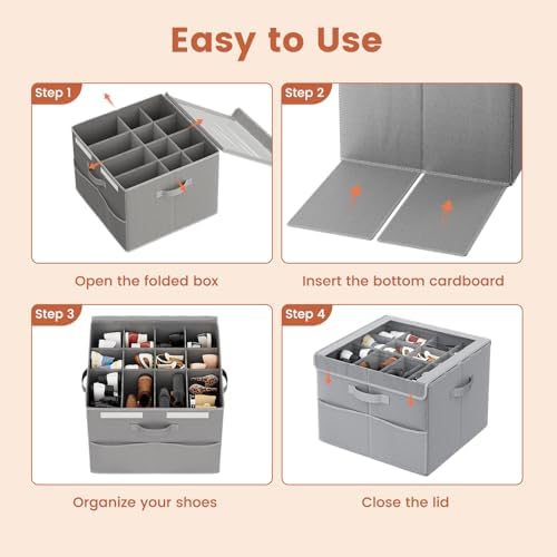 PHINOX Shoe Organizer for Closet, Fits up to 16-24 Pairs, 1 Pack - Image 6