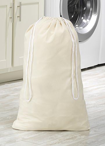 Whitmor Natural Cotton Laundry Bag - Image 2