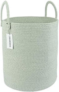 XUANGUO Cotton Rope Laundry Basket Hamper by XUANGUO