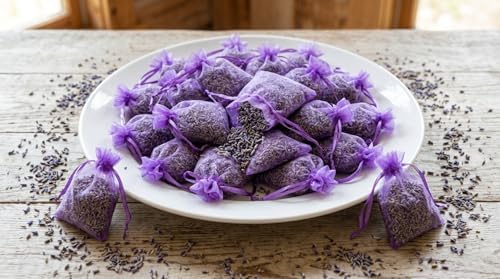 WEALD TRIBE 100% Pure Natural Sun Dried Lavender Sachets - Image 4