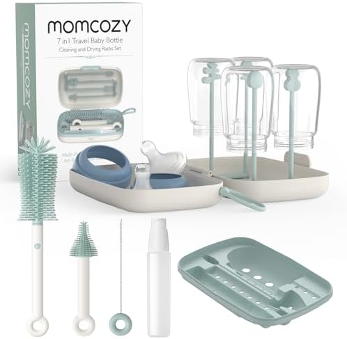 Momcozy 7-in-1 Baby Bottle Brush Set by Momcozy