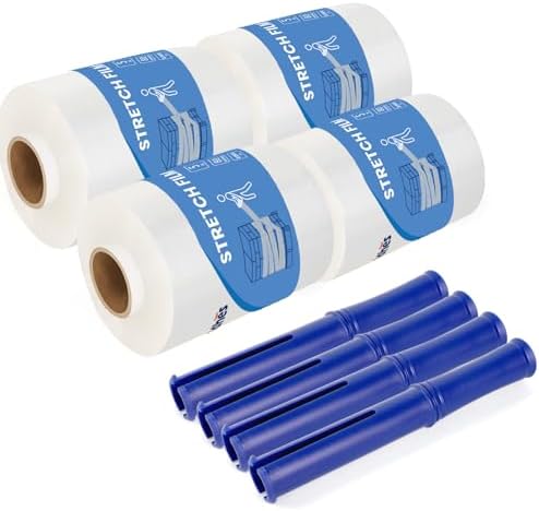ADHES Mini Hand Stretch Wrap Film, 5 Inch x 1000 Feet - Image 7