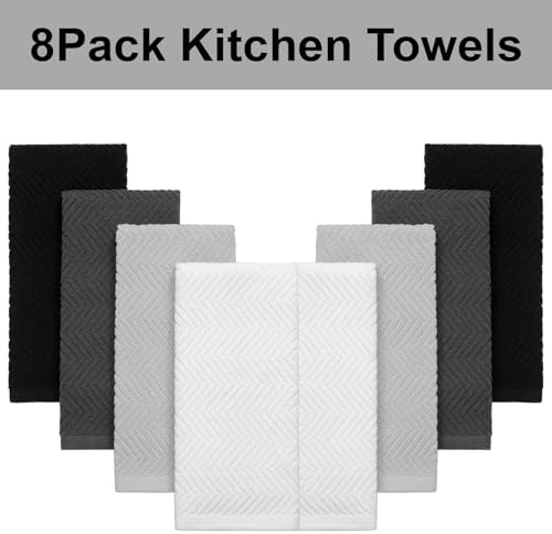 100% Cotton Kitchen Dish Towels Set - Image 2