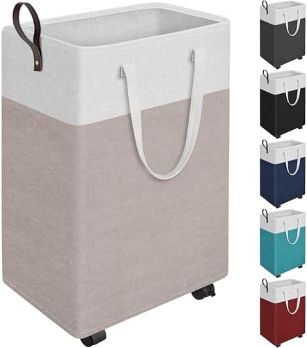 HomeHacks 90L Rolling Laundry Basket by HomeHacks