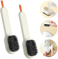 2 Pcs 2 in 1 Multifunction Cleaning Brush Shoe Laundry Brush, Scrub Brushes by WYLIGHTINGLEVEL