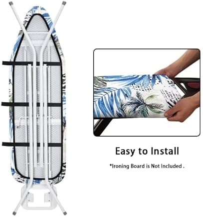 Tropical Palm Tree Leaf Ironing Board Cover - Image 5