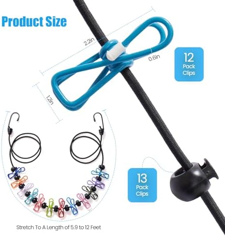 Magnetic Clothesline for Cruise Ship, Portable Clothes Line for Traveling - Image 4