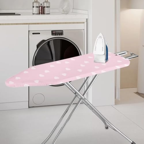 Pink Heart Ironing Board Cover and Pad Soft Cover - Image 2
