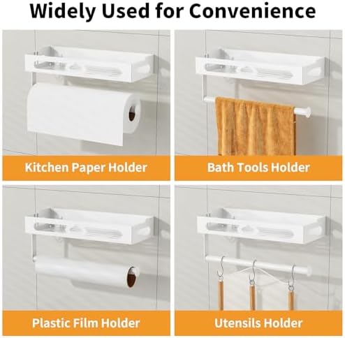 White Paper Towel Holder Wall Mount - Image 5