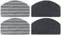HOMEXCEL 4 Pack Steam Mop Replacement Pads Compatible by HOMEXCEL