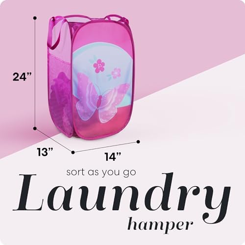 Handy Laundry Collapsible Mesh Pop Up Hamper - Image 2