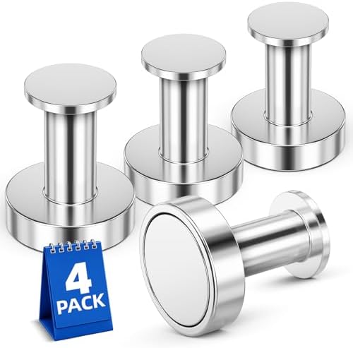 FINDMAG Silver Magnetic Hooks, Magnetic Hooks by FINDMAG