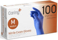 Caring Nitrile Exam Gloves, Powder-Free, Disposable Gloves by Caring