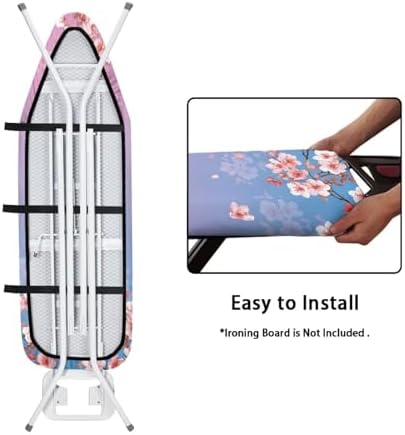 Cherry Blossom Ironing Board Cover and Pad - Image 5