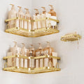Veken Corner Shower Caddy 3-Pack, Advanced Rustproof Design&Stable Storage by Veken