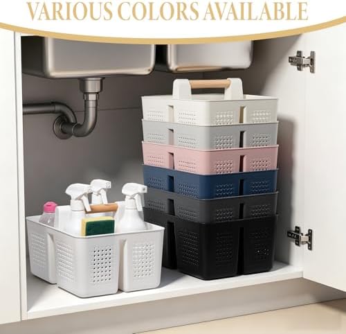 Portable Shower Caddy Basket Plastic Caddy Organizer - Image 6