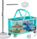 RinseWise Easy-Use Gen 2 Mop Bucket, Clean/Dirty Water Separation, 1 Heads by RinseWise