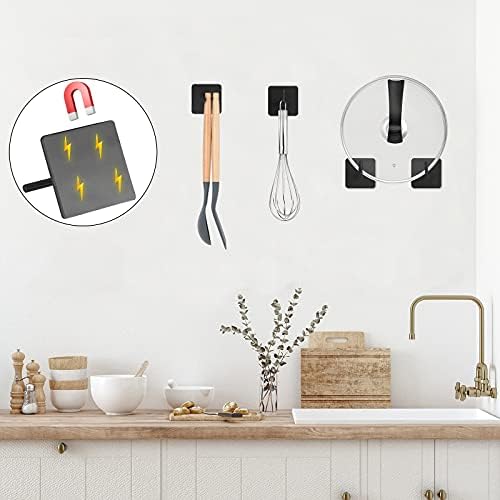 Paper Towel Holder Black Magnetic Mount Paper Tower Bar - Image 4