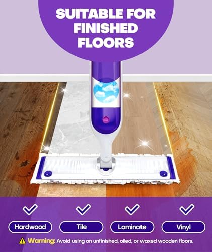 5X Cleaning Power Mop Refills for Swiffer Power Mop, 500+ Strips Multi-Surface - Image 6