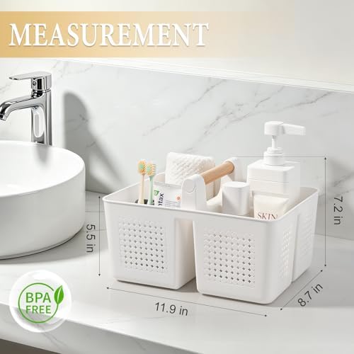 Portable Shower Caddy Basket Plastic Caddy Organizer - Image 7