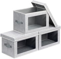 Homsorout Storage Boxes with Lids by Homsorout