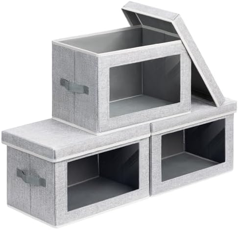 Homsorout Storage Boxes with Lids by Homsorout