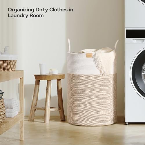 Nunsino Laundry Hamper 95L, Large Laundry Basket - Image 3