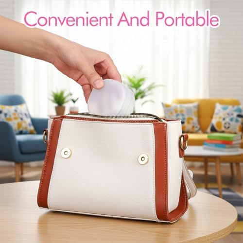 3 Pcs Cosmetic Cotton Pad Holder, Portable Plastic Mini Containers - Image 4