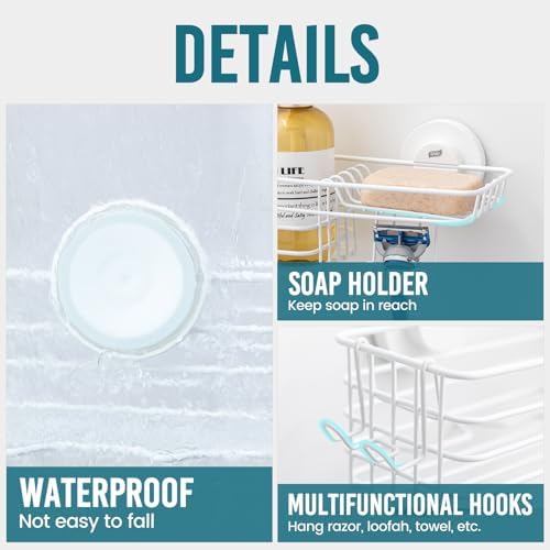 TAILI Shower Caddy Suction Cup - Image 5