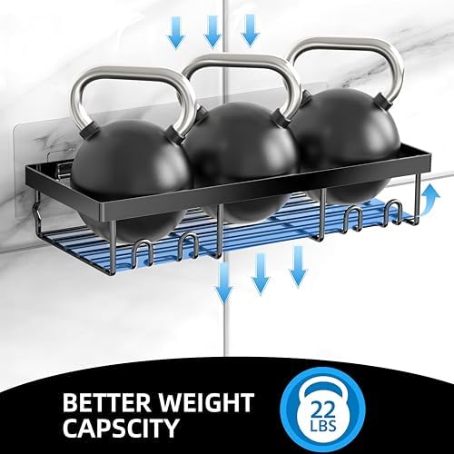 Moforoco 3-Pack Shower Caddy Basket Shelf - Image 3