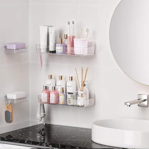 Sotfamily Crystal-Clear Shower Caddy - Image 4