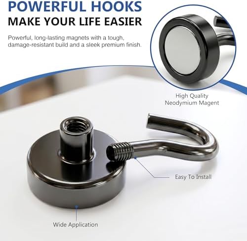 Magnetic Hooks, 2026 Cruise Cabin Ship Essentials Heavy Duty Strong Magnets - Image 4