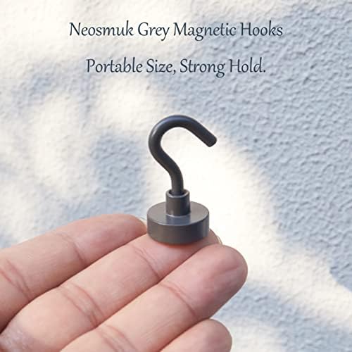 Neosmuk Magnetic Hooks, 30lb Heavy Duty, 10 Pack - Image 2