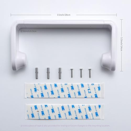 ONE Hand Tear Paper Towel Holder Under Cabinet/Wall - Image 6