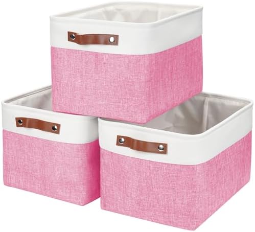 Bagnizer Storage Bins Large Fabric Storage Baskets by Bagnizer
