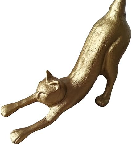 Cat Paper Towel Holder 17'' Cast Iron Paper Towel Holder Funny Toilet Paper - Image 5