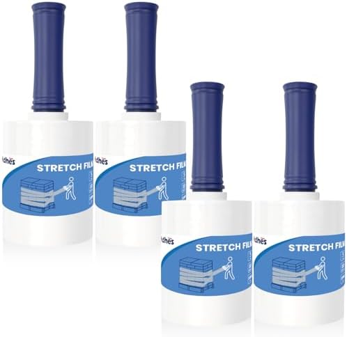 ADHES Mini Hand Stretch Wrap Film, 5 Inch x 1000 Feet by ADHESTAPEPERSUITOFPERFECTION